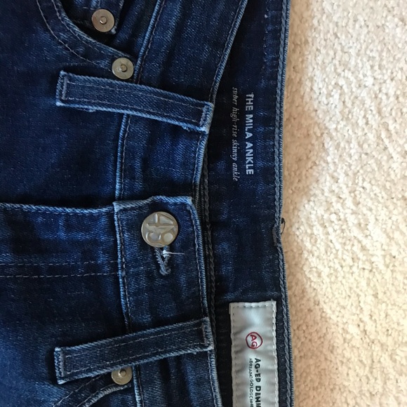 💙AG-ED DENIM BLUE JEANS💙 -size 25 woman - Picture 8 of 8